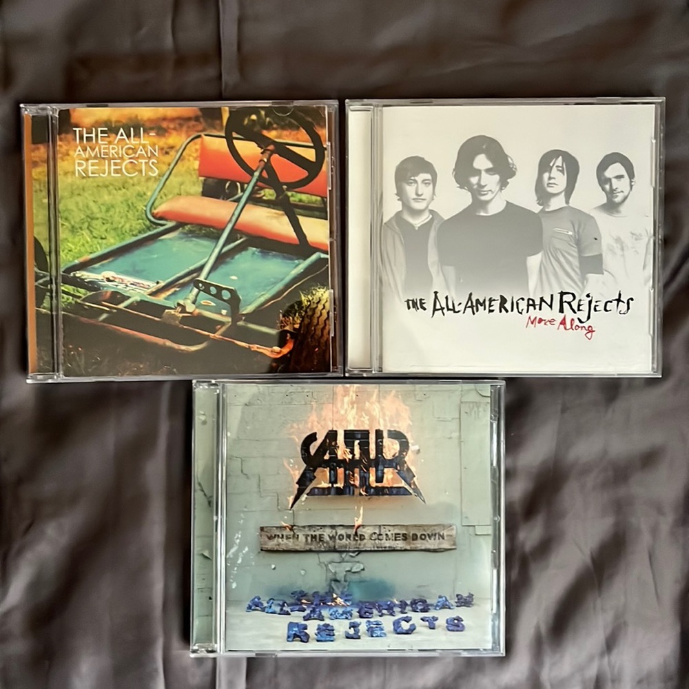 The All American Rejects, Move Along, When The World Comes Down deluxe CDs
